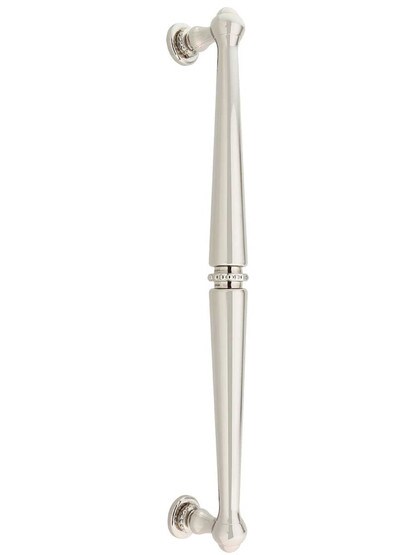 Edwardian Appliance Pull - 12 inch Center-to-Center in Polished Nickel.